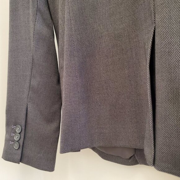 Apt. 9 Women's Two-Button Blazer Suit Jacket Gray - (12) - Picture 8 of 14